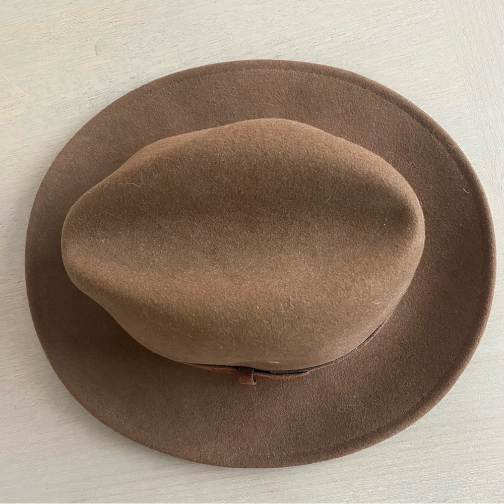 NWOT Country Gentleman Fedora 100% Wool Felt - Picture 3 of 7